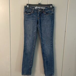 Bullhead Dark Denim Hermosa Fit Super Skinny Jeans Size 0 Short